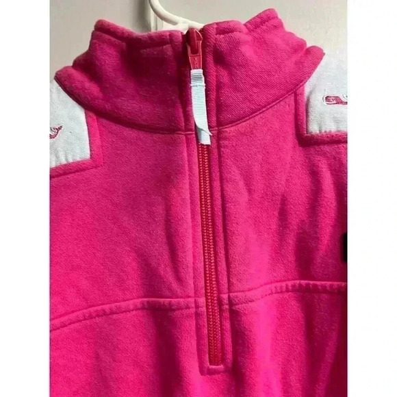 Vineyard Vines 1/4 Zip Pullover Embroidered Whale Sweater/Sweatshirt Small - Picture 3 of 11